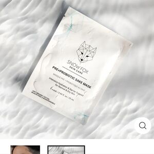 🩷 3/$15 Snow Fox Skin Care Pre+Probiotic Sake Mask (1), New